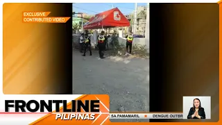 Mga tauhan ng Makati, Taguig LGU, nagkatensyon sa Makati Park and Garden | Frontline Pilipinas