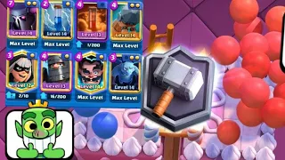 Pekka Bridge Spam MID-LADDER Push +6000 - Clash Royale!🔥