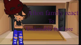 Past Afton family reacts to the undeniable fnaf lore￼￼ part 1 (part 2 is out