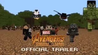 Avengers: Infinity War Trailer In Minecraft