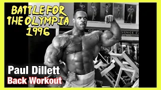 PAUL DILLETT - BACK (1996) BATTLE FOR THE OLYMPIA