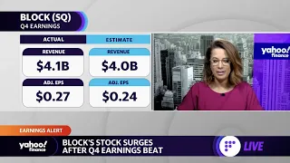 Square parent Block posts Q4 earnings beat, stock surges