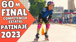 La ULTIMA Carrera en el Estatal PATINAJE Michoacan 2023 60m  carriles