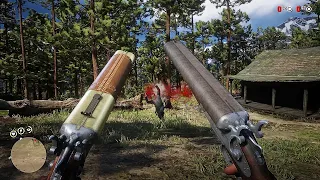 Rdr2 - This is why dual wield Sawed off is the deadliest combination
