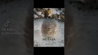 The first poster for Mufasa: The Lion King - in theaters this December.