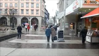 Прогулка по центру города Вупперталь. Wuppertal NRW.