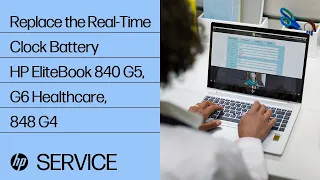 Replace the Real-Time Clock Battery | HP EliteBook 840 G5, G6 Healthcare, 848 G4 | HP