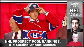 2023 NHL Prospect Pool Rankings, 8-6: Carolina Hurricanes, Arizona Coyotes, Montreal Canadiens