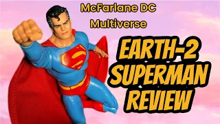 McFarlane DC Multiverse Crisis On Infinite Earths Earth-2 Superman Review!!