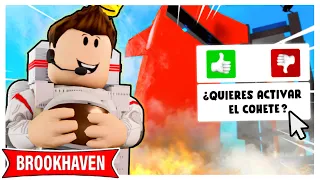 ESTO PASA SI ACTIVAS EL NUEVO COHETE de BROOKHAVEN - Roblox YoSoyLoki