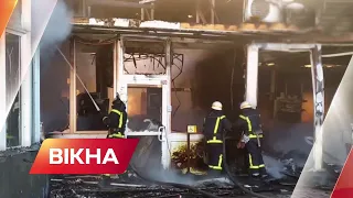 Масштабный пожар в Каменском: все подробности