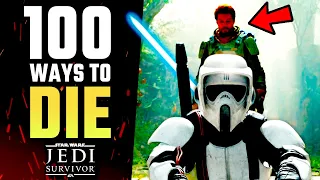 100 WAYS to DIE in Star Wars Jedi Survivor