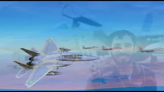 1 Saudi Arabian F-15 vs 2 Iraqi Mirage F1s (Gulf War) | DCS World Reenactment.