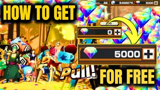 How to get 5000 Rainbow Diamond One Piece Bounty Rush OPBR