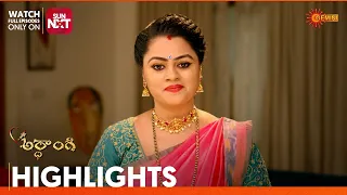 Ardhangi - Highlights of the day | Watch full EP only on Sun NXT | 23 Apr 2024 | Gemini TV
