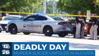 Augusta murder-suicide unfolds in broad daylight
