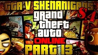 Grand Theft Auto Online: Leaving...ON A JET TRAIN! (GTAV Shenanigans Part 13/13 - Session 4)