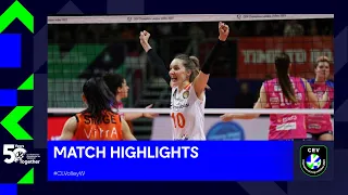 Highlights | Eczacibasi Dynavit ISTANBUL vs. Igor Gorgonzola NOVARA | CEV CL Volley 2023