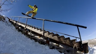 Best Snowboarding Grind Rail Tricks in the PLANET
