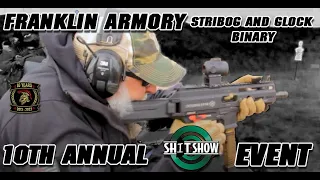 Shot Show Media Range Day 2023: @FranklinArmoryBFSTM Stribog and Glock