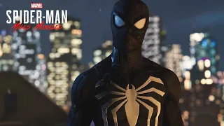 Symbiote Black Suit Spider-Man in Marvel's Spider-Man: Miles Morales PS5 (Spider-Man PS4 Mods)