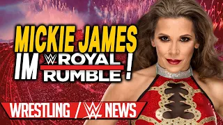 Mickie James im Royal Rumble!, Zahlreiche weitere Verletzungen | Wrestling/WWE NEWS 7/2022