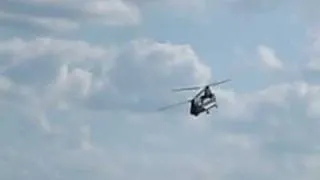 RAF Cosford Air Show Chinook Helicopter Display.