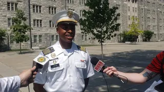 West Point 2021Senior Donovan Hinton, Cadet Training Cmdr from Woodbridge, VA on #SALRadio