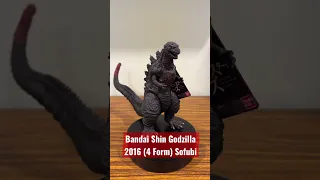 Bandai Shin Godzilla 2016 (4 Form) Sofubi #shorts #godzilla #shingodzilla