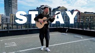 STAY - The Kid LAROI, Justin Bieber | fingerstyle guitar cover + tabs