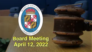 Board Meeting - April 12, 2022