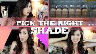 How To Pick The Right Foundation Shade & Formula