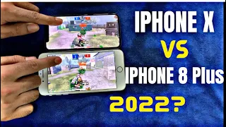 Iphone 8 Plus Vs Iphone X Pubg Test 2022 | Iphone X Vs Iphone 8 Plus Pubg Test | 2022 | IB Tech 99🔥