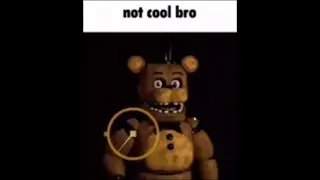 freddy when not cool bro