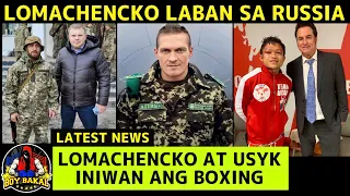 Lomachencko Sasabak Sa Russia, Ricky Hatton Nagalit, Jerwin Ancajas Nangako Na Babangon Muli