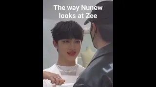 How does Zee survive Nunew's gaze? 🔥😩 #zeenunew #znn #zeepruk #nunew #boylove