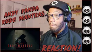 ANDY 🐼| Andy Panda - Rude Mantras / Грубые Мантры (Official Video) | REACTION!!