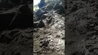 Mictlan el inframundo mesoamericano en la montaña del brujo o volcan Coatepec en Puebla, Mex.