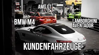 LEVELLA | Kundenfahrzeuge - Mercedes AMG GT, Lamborghini Aventador, BMW M4