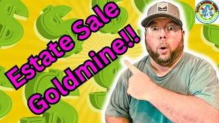 How I Turned $50 into $1200 at Estate Sale!!