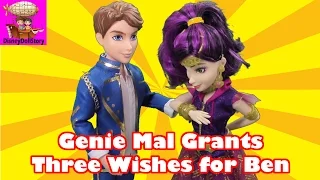 Genie Mal Grants Three Wishes for Ben - Part 3- Mal and Genie Magic Descendants Disney