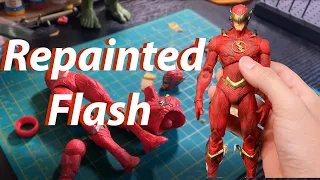 CUSTOMIZING FLASH (McFarlane DC multiverse)