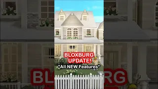 ‼️BLOXBURG UPDATE! All New Build Items, Job System & More!😧 #bloxburg #bloxburgupdate #roblox