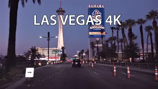 Las Vegas 4K - Sunset Drive