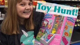 Toy Hunt in Delaware! Finding Shopkins Happy Places, Fashems Stackems, Project Mc2 & More!