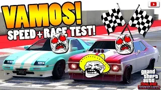 🤣🏁ER Hat Uns ZERSTÖRT! VAMOS Speed + Race Test!🤣🏁[GTA 5 Online Arena War Update DLC]