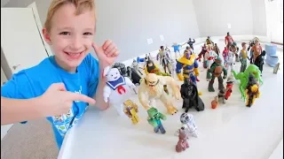 Father & Son ULTIMATE TOY BATTLE! / Bad Guys VS Good Guys!