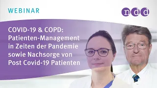 COVID-19 & COPD: Patienten-Management in Zeiten der Pandemie sowie Nachsorge von COVID-19 Patienten