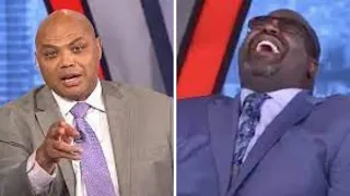 Chuck has Shaq in STITCHES with joke about San Antonio Women | Inside The NBA | 2016