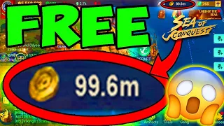 How To Get GOLD For FREE in SEA OF CONQUEST! (Glitch)